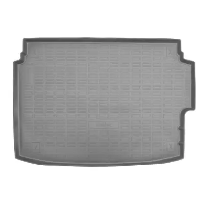 Коврики в багажное отделение для Hyundai Bayon (2021) (с фальшполом, с сабвуфером) (серый)