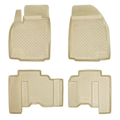 Коврики салонные для Mazda CX-9 (2008) (бежевый)