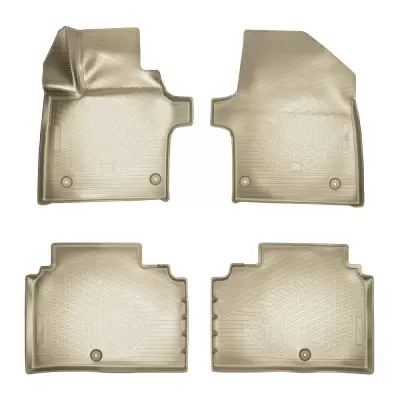 Коврики салонные для Kia EV6 (2021) (бежевый)
