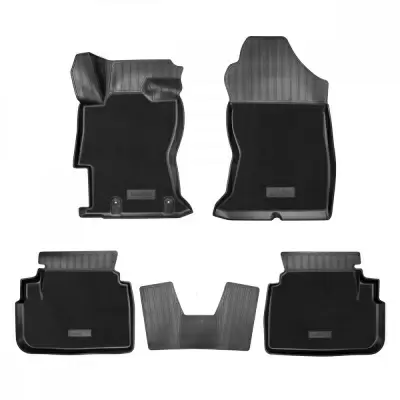 Коврики салонные комбинированные для Subaru XV (G5) 3D (2017)