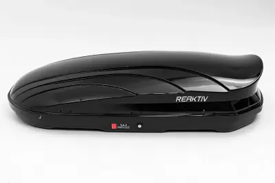 Автобокс REAKTIV Molniya 500 черный глянцевый двустороннее 500 л от интернет-магазина AUTOBOKS.kz. 