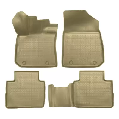 Коврики салонные для Geely Preface FS11-A2 (2022) (бежевый)