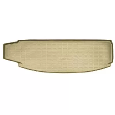 Коврики в багажное отделение для Isuzu MU-X II (2020) (разложенный 3 ряд) (бежевый)