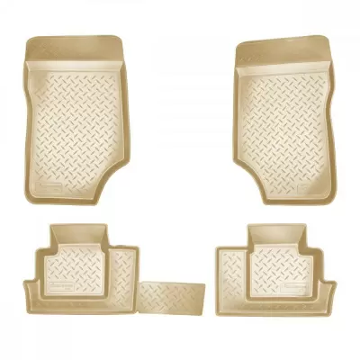 Коврики салонные для Volkswagen Transporter T6 3D (2015) (передняя пара)