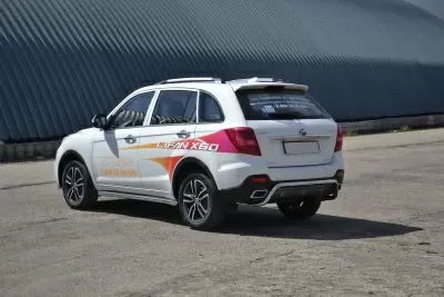 Защита заднего бампера O51мм «Волна» (НПС) LIFAN X60 с 2017 от Интернет-Магазина Autoboks.kz