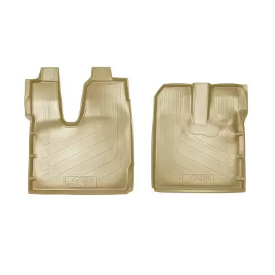 Коврики салонные для MAN TGS TG3 (2020) (бежевый)