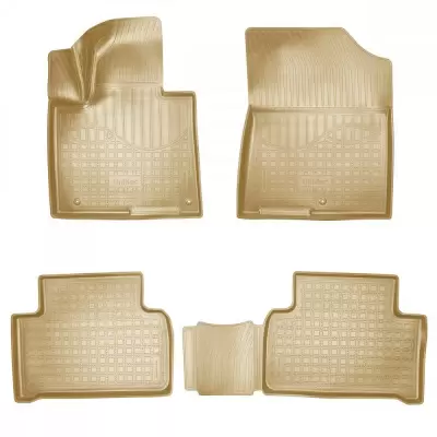 Коврики салонные для Kia Sorento (XM FL) (2012) (бежевый)