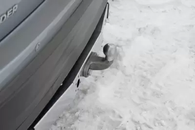 Фаркоп с накладкой из нерж./тип F/ TOYOTA Highlander 2013-2020 от Интернет-Магазина Autoboks.kz