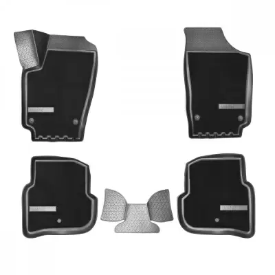 Коврики салонные комбинированные для Volkswagen Polo (SD) 3D (2010)