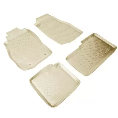 Коврики салонные для Nissan Patrol (2004-2010) (бежевый)