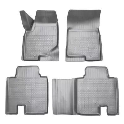 Коврики салонные для Ssang Yong Musso Grand (2018) (серый)