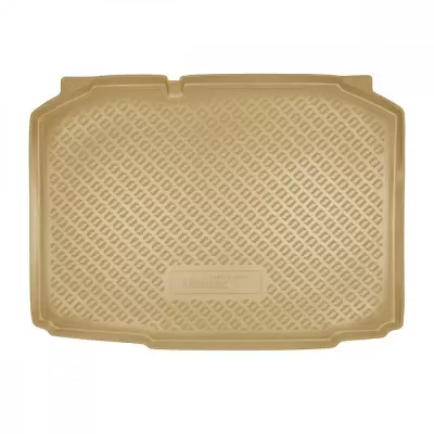 Коврики в багажное отделение для Skoda Fabia (5J2) (HB) (2007-2014) (бежевый)
