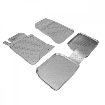 Коврики салонные для Mercedes-Benz V (W447) 3D (2014) (серый)