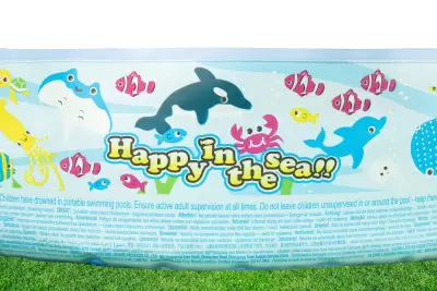 Бассейн с жестким бортом SunClub Rigid Wall, 120x120x25см, 57140