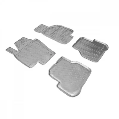 Коврики салонные для Volkswagen Passat B6 (2005-2011) (серый)
