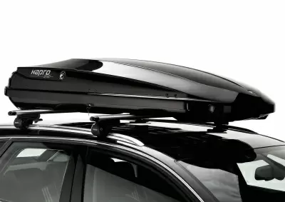 Автобокс Hapro Zenith 6.6 (360 л) черный глянцевый двустороннее от интернет-магазина AUTOBOKS.kz. 