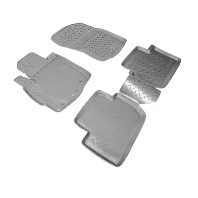 Коврики салонные для Peugeot 4007 (2008) (серый)