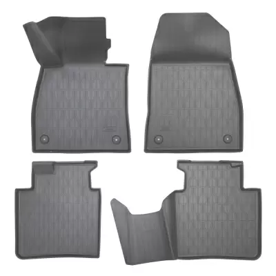 Коврики салонные для HONGQI H6 3D (2023) (серый)