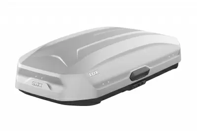 Автобокс LUX TAVR 175 серый матовый 450л от интернет-магазина AUTOBOKS.kz. 