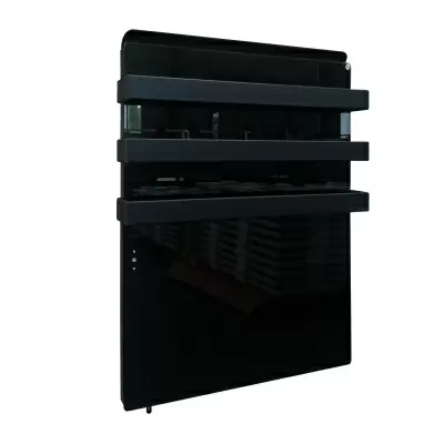 Инфракрасный обогреватель IGT2-2D0806G-Th 700W + 30W черный для полотенец