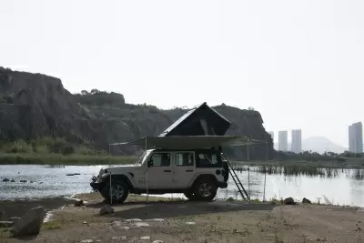 Автомобильный универсальный навес для автопалаток всех моделей от интернет-магазина AUTOBOKS.kz. 