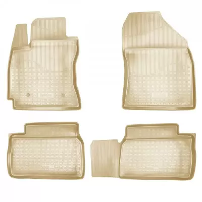 Коврики салонные для Lexus RX 3D (2015) (бежевый)
