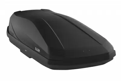 Автобокс LUX Irbis 150 (310 л) черный матовый двустороннее от интернет-магазина AUTOBOKS.kz. 