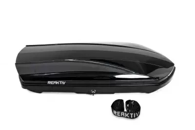Автобокс REAKTIV Meteor 390 черный глянцевый двустороннее 550 л