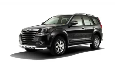 Защита переднего бампера двойная с зубьями O63/63 мм (НПС) Great Wall HOVER H3 с 2017