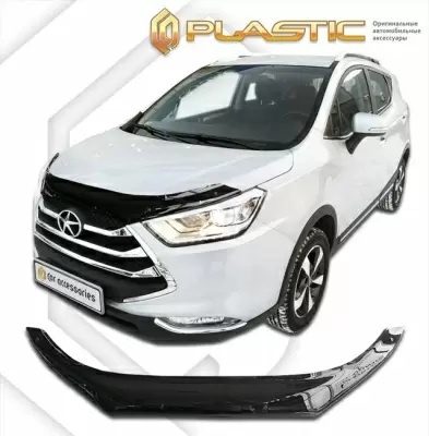 Мухобойка (дефлектор капота) для Jac S3 2016+ (арт. 2010010114343)