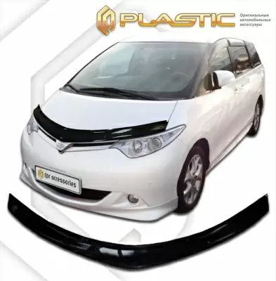 Мухобойка (дефлектор капота) для Toyota Previa 2007+ (арт. 2010010111656)