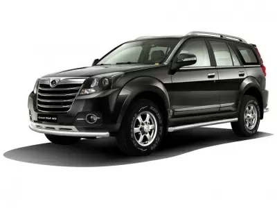 Защита порогов вогнутая O63мм (НПС) Great Wall HOVER H3 с 2014