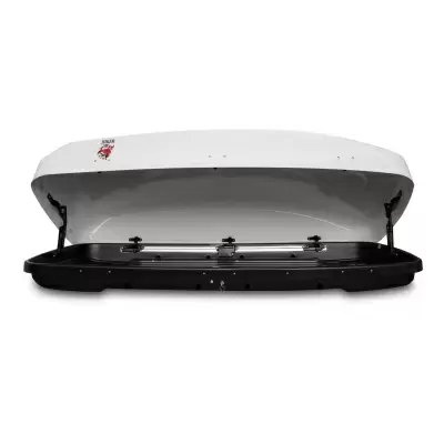 Автобокс ED Джокер 530 (белый, тиснение "шагрень") от интернет-магазина AUTOBOKS.kz. 