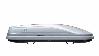 Автобокс ED Магнум 390 серый глянцевый двустороннее 390 л от интернет-магазина AUTOBOKS.kz. 