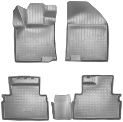 Коврики салонные для Geely Coolray I (SX11,SX11 рестайлинг) 3D (2019) (серый)