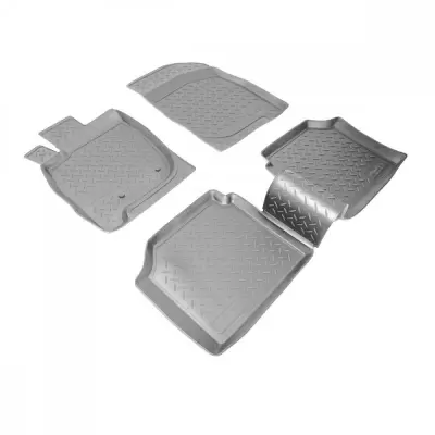 Коврики салонные для Mitsubishi Eclips Cross (I) 3D (2017) (серый)