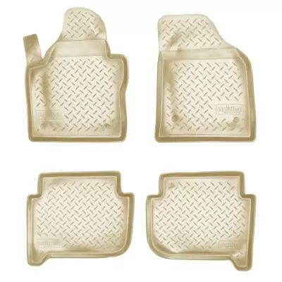 Коврики салонные для Volkswagen Touran (2003) (бежевый)