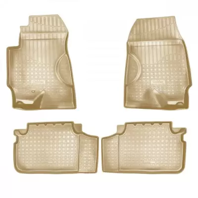 Коврики салонные для Hino 500 (2001) (бежевый)