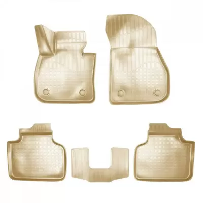 Коврики салонные для BMW 1 (F20,F21) (2011) (бежевый)