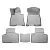 Коврики салонные для Genesis GV80 рест I (5 мест) (2023) (серый) от интернет-магазина AUTOBOKS.kz. 