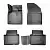 Коврики салонные для EXEED VX 3D (2021) от интернет-магазина AUTOBOKS.kz. 