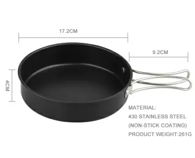 Набор посуды из нержавейки STARCAMP HX-SK05