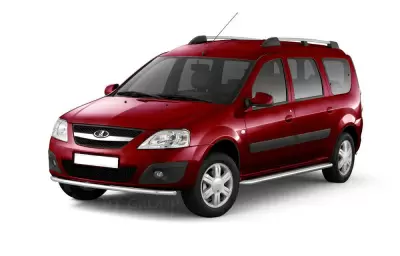 Рейлинги "Усиленные" (Серебристый муар) / LADA Largus c 2012