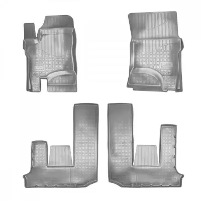 Коврики салонные для Ssang Yong Rexton (2012) (серый)