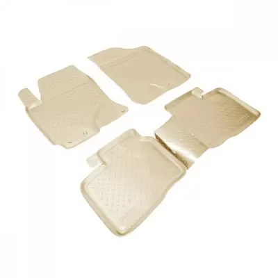 Коврики салонные для Kia Cerato (FE) (2004-2009) (бежевый)