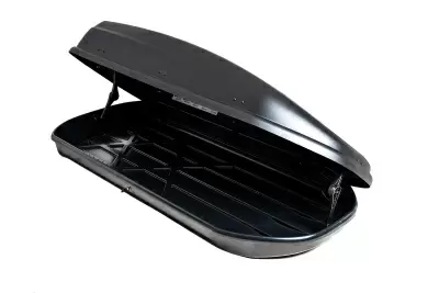 Автобокс Modula Cubo 460 черный матовый одностороннее 460 л от интернет-магазина AUTOBOKS.kz. 
