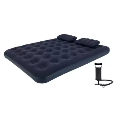 Надувной матрас Avenli Queen Size с подушами и насосом, 203x152см, 21470