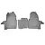 Коврики салонные для Ford Transit (2021) (пер) (серый) от интернет-магазина AUTOBOKS.kz. 