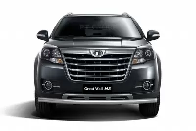 Защита переднего бампера одинарная O63 мм (НПС) Great Wall HOVER H3 с 2017 от Интернет-Магазина Autoboks.kz