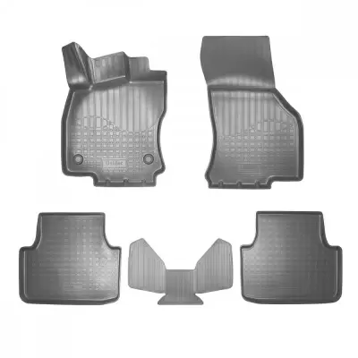 Коврики салонные для Volkswagen Jetta 3D (2015) (серый)